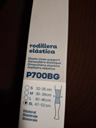 Rodillera elástica Prim Aqtivo P700BG