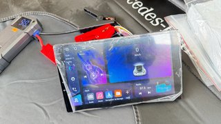 Rádio Android com Android Robot 9 polegadas