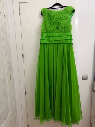 Vestido Roberto Verino invitada verde
