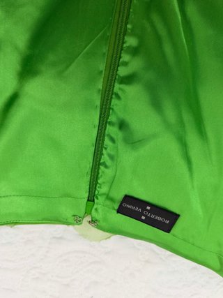 Vestido Roberto Verino invitada verde
