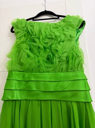 Vestido Roberto Verino invitada verde