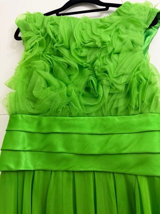 Vestido Roberto Verino invitada verde