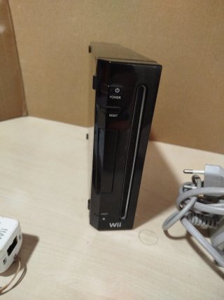 Nintendo Wii Negra Completa