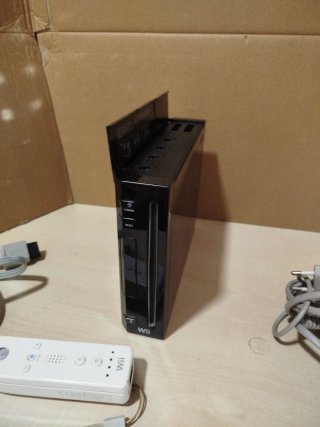 Nintendo Wii Negra Completa