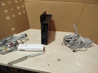 Nintendo Wii Negra Completa