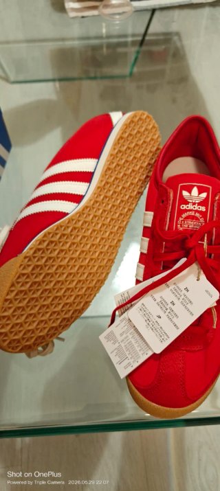 Zapatillas Adidas Italia 70s Hombre Roja