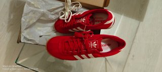 Zapatillas Adidas Italia 70s Hombre Roja