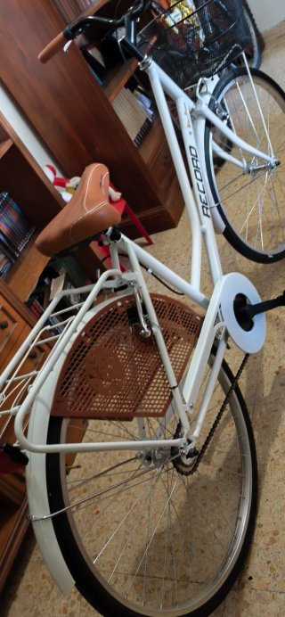 Bicicletta unisex con cestino