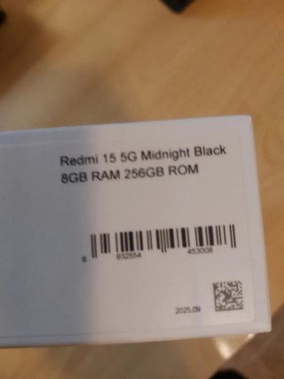 MOVIL XIAOMI REDMI 15, 5G, 256GB.