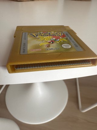 Pokemon Oro Game Boy DMG-AAUS-ESP