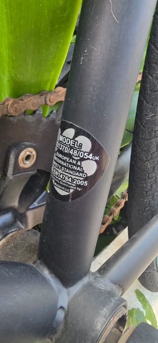 Bicicleta Fixie Negra Ruedas Azules