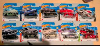 Lotto 10 Hot Wheels, condizioni perfette