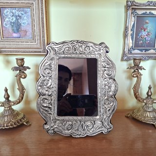 Cornice Portafoto Argento 925 anni 90 x foto 13x18