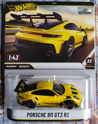 Hot Wheels Porsche 911 GT3 RS Premium 1:43
