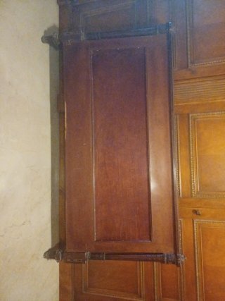 Cabezal cama matrimonio madera 135 cm