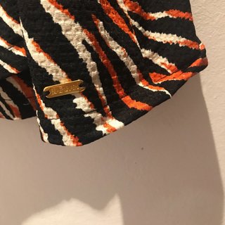 Vestido corto estampado animal print