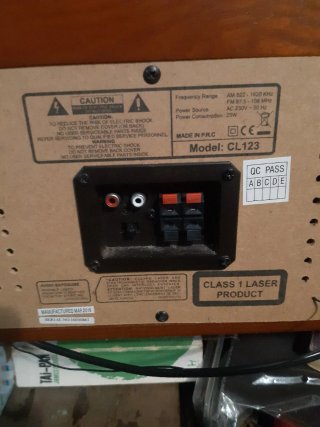 Tocadiscos Lauson Hi-fi Madera (no remote )