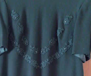 Completo elegante fatto a mano misto seta