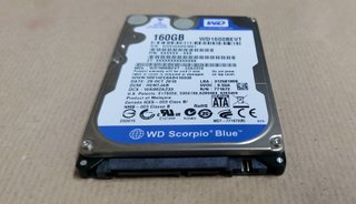 Hard Disk 2,5" WD Scorpio Blue 160GB WD1600BEVT