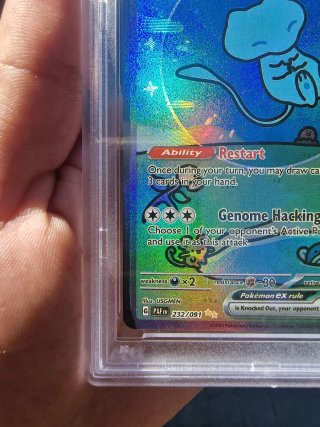Mew ex Carta Pokémon 2024 PSA 10