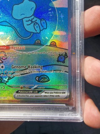Mew ex Carta Pokémon 2024 PSA 10