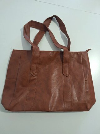 Bolso marrón mujer 34x27cm (Nuevo)