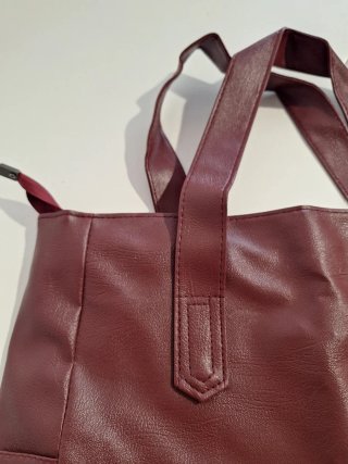 Bolso marrón mujer 34x27cm (Nuevo)