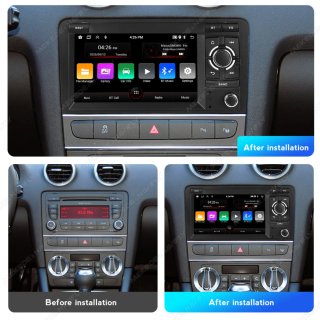 Radio Coche Pantalla para Audi A3 RS3 S3