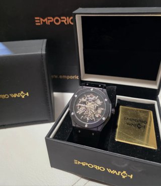 Reloj Emporio Watch Automático Negro