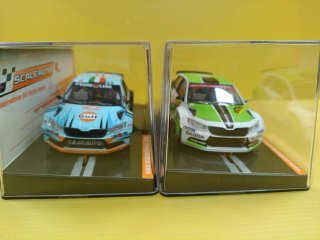 ENVÍO Pareja Skoda R5 Scaleauto a estrenar