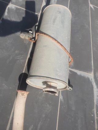Tubo de escape Peugeot 206