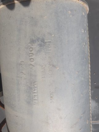 Tubo de escape Peugeot 206