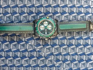 Orologio Sector Cronografo Tachimetro Verde Nero