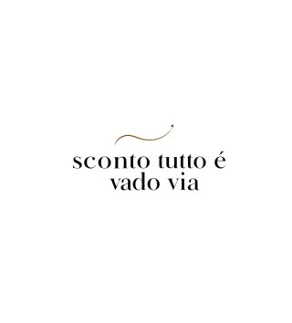 Sconto tutto é vado via