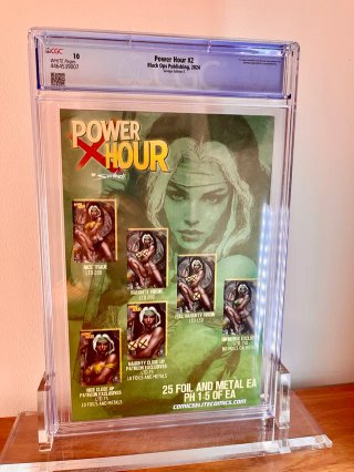 Comic gradeado CGC 10 - Power Hour Savage #2 2024