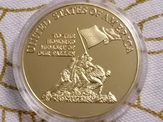 Moneda Marines Americanos Honor