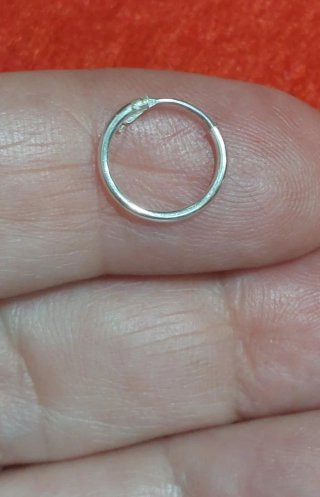 Pendientes de Aro de Plata de Ley