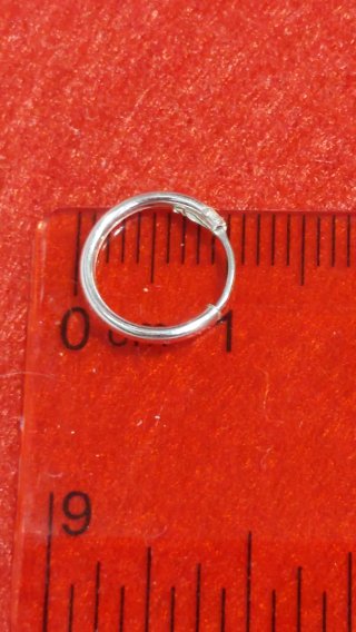 Pendientes de Aro de Plata de Ley