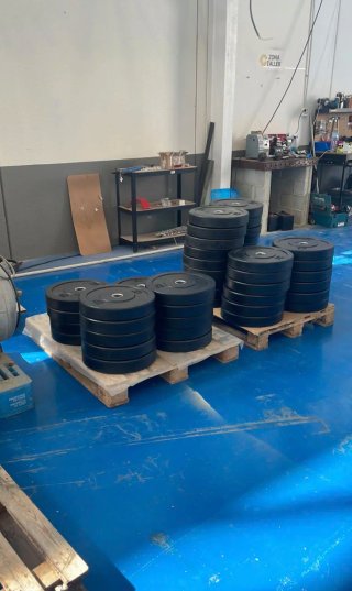 Venta disco Bumper 20kg. A ESTRENAR