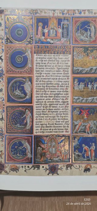 La Biblia Áurea,  en perfecto estado.