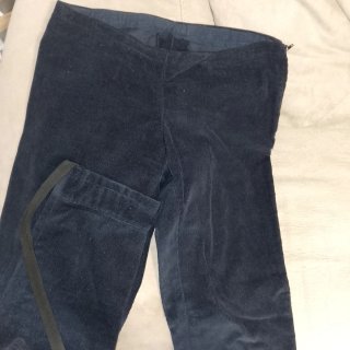 Pantalón pana negro talla 40 mujer Elda