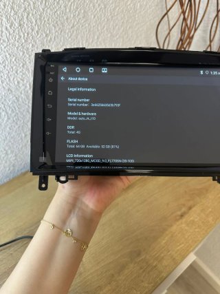 Pantalla radio de coche para Mercedes Benz