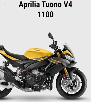 2026 VER DESCRIPCIÓN OFERTA APRILIA TUONO V4/RSV4