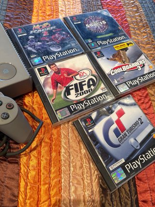 Consola PlayStation 1 + Juegos