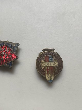 Lote insignias comerciales años 50