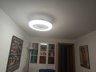 Ventilador de techo moderno