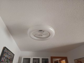 Ventilador de techo moderno
