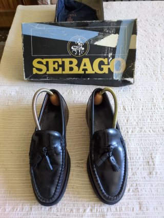 Zapatos Sebago de piel hechos a mano