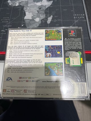 Theme Park World PS1 PAL