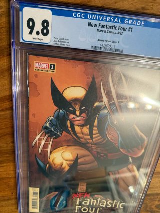 Comic gradeado CGC 9.8 - New Fantastic Four #1